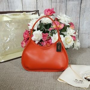 SOLD Vintage Coach Ergo Bag Tangerine # 9027